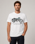 T-Shirt blanc Grey Flash Made in France