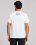 T-Shirt blanc Grey Flash Made in France