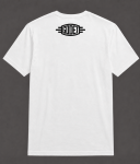 T-Shirt blanc Cafe racer Made in france