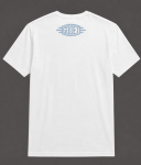 T-Shirt blanc Grey Flash Made in France