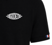 Polo GODET noir Made in France