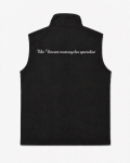 Gilet Softshell noir Made in France