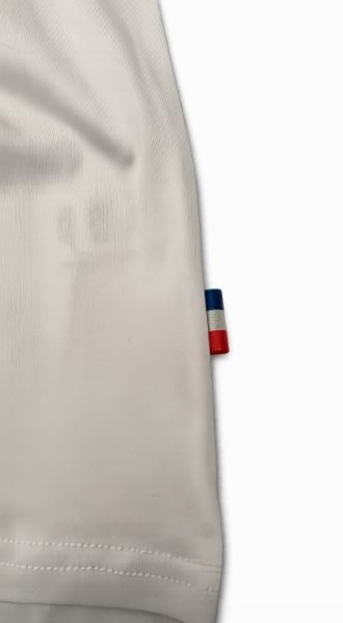T-Shirt blanc Cafe racer Made in france
