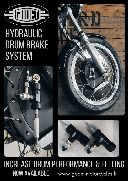 NOUVEAUTE : Système de frein à tambour hydraulique