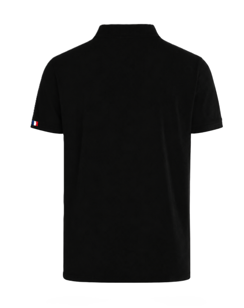 Polo GODET noir Made in France
