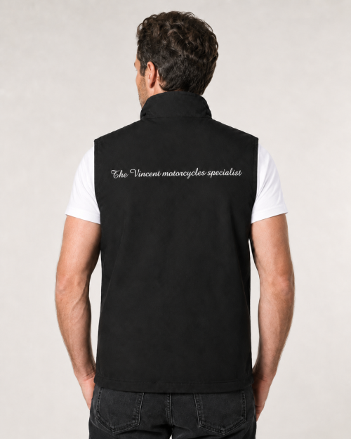 Gilet Softshell noir Made in France
